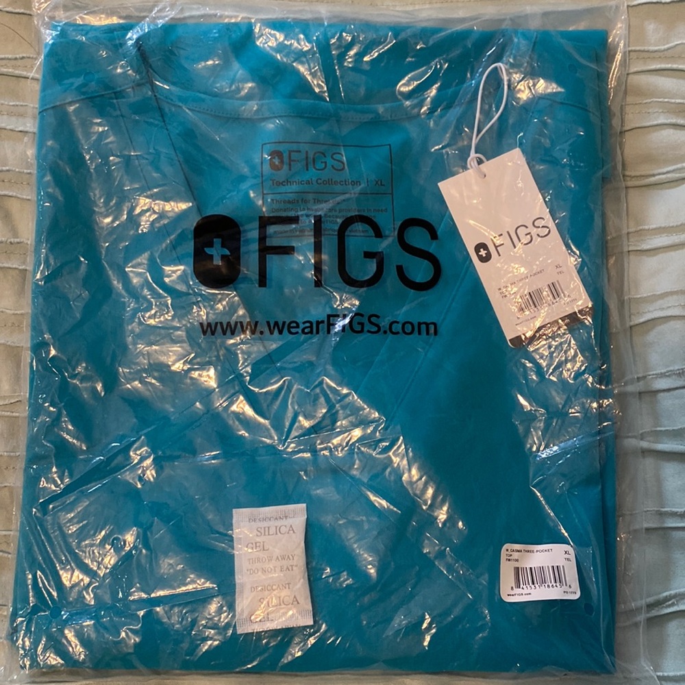 Casma Three Pocket Top Teal